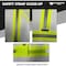Northmon Safety Hi Vis Yellow Safety Strap Belt, 1'' Reflective Silver Tape NM-SS-YW - alternate 3